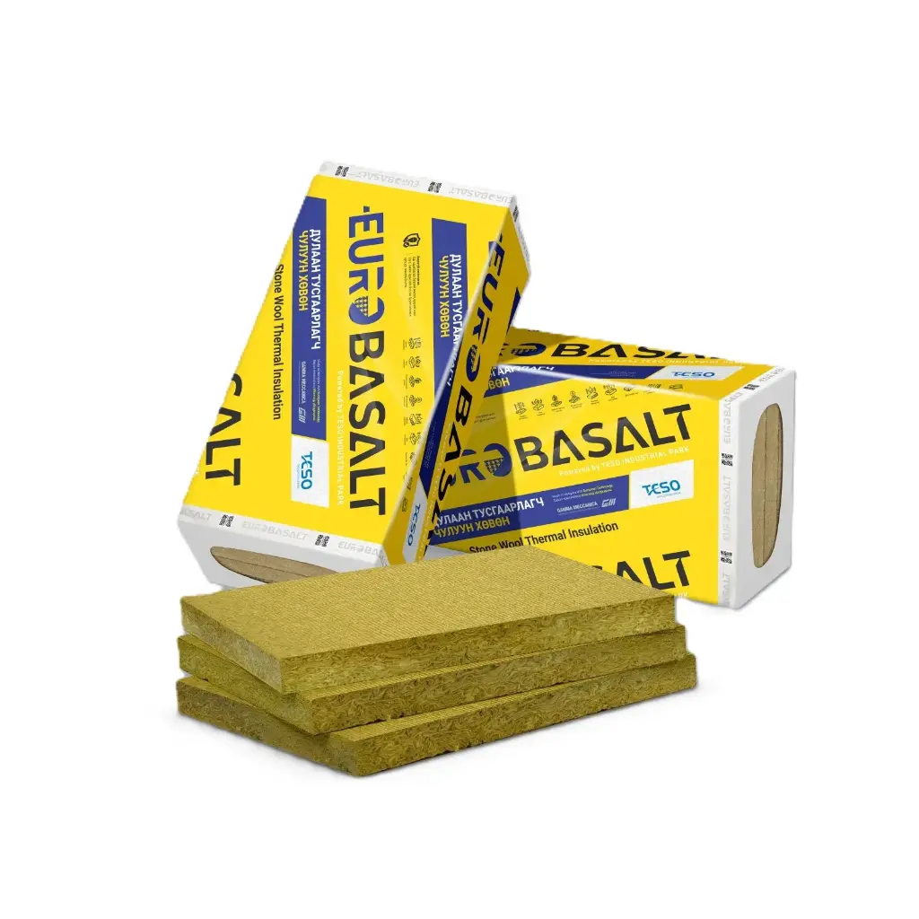 EURO BASALT /ЧУЛУУН ХӨВӨН 80кг/м3/