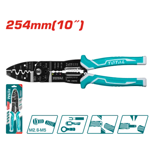 [0100339] Утас үзүүрлэгчтэй төгсгөвч шахагч 10"/250mm